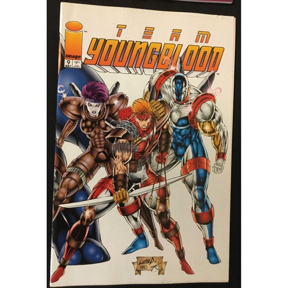 Team Youngblood Comic Books Lot of 9 Image Comics Circa 1993/1994 - Picture 11 of 11